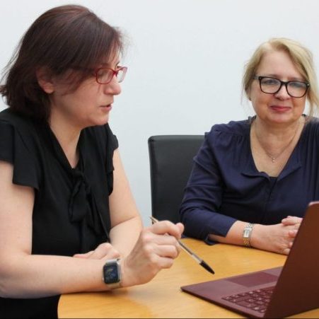 Lidia Omniski and Isabella Marchetti